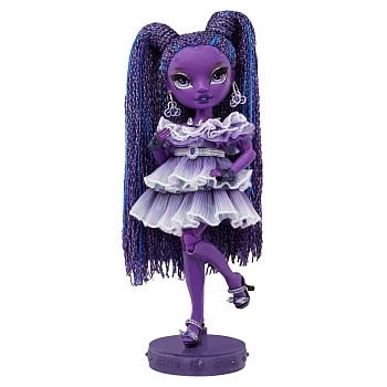 Рейнбоу Хай Кукла Shadow Моника Вербена 28 см фиолетовая с аксессуарами RAINBOW HIGH