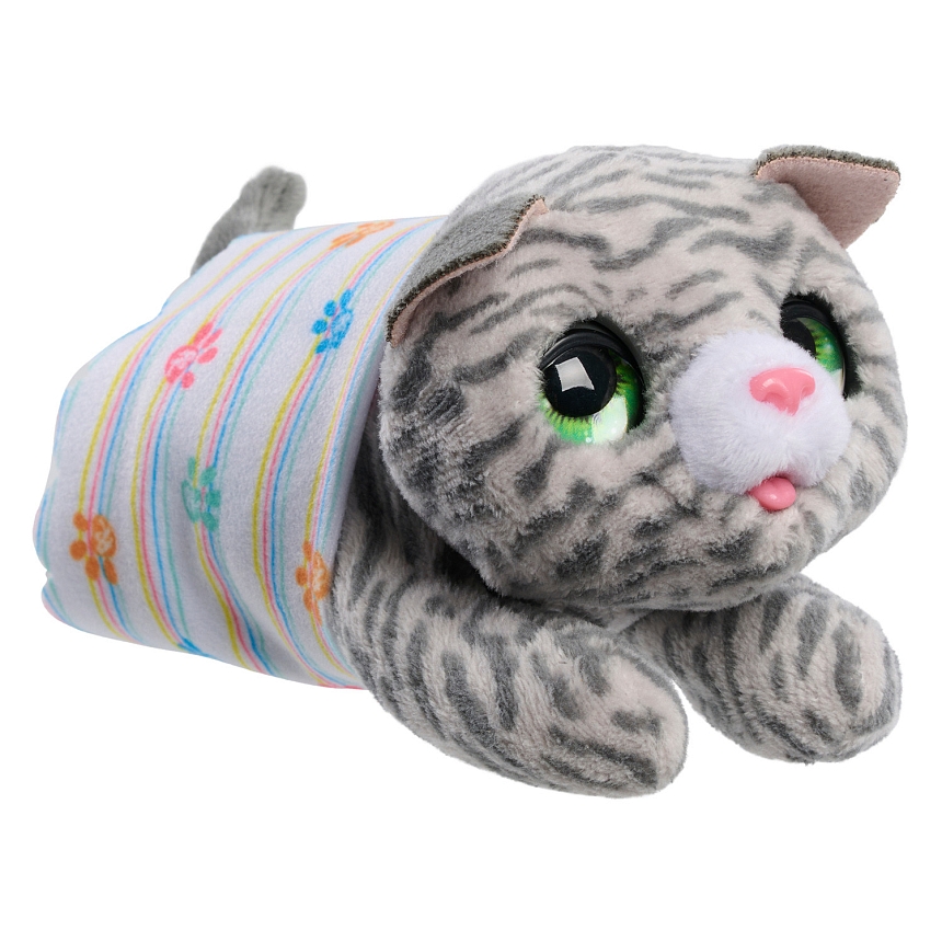 Фурриал Френдс. Интерактивная игрушка Малыш кошка 15 см., аксессуары. FurReal Friends
