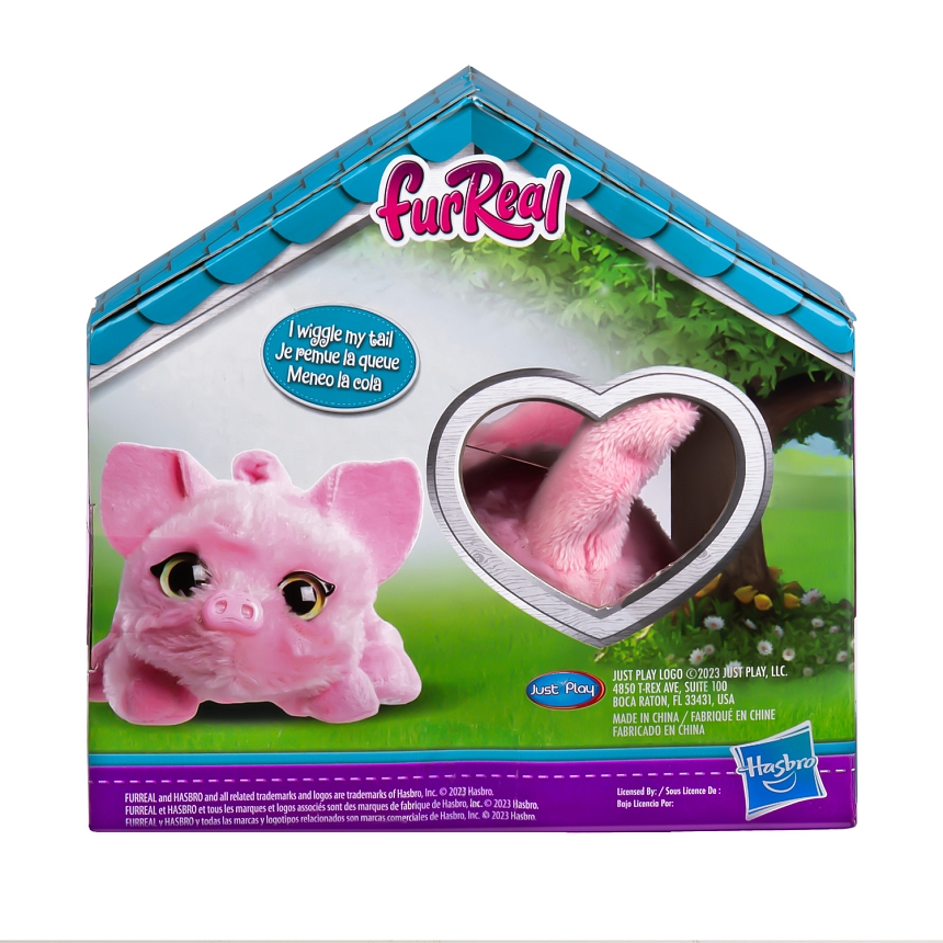 Фурриал Френдс. Интерактивная игрушка Мини-свинка 11 см. FurReal Friends
