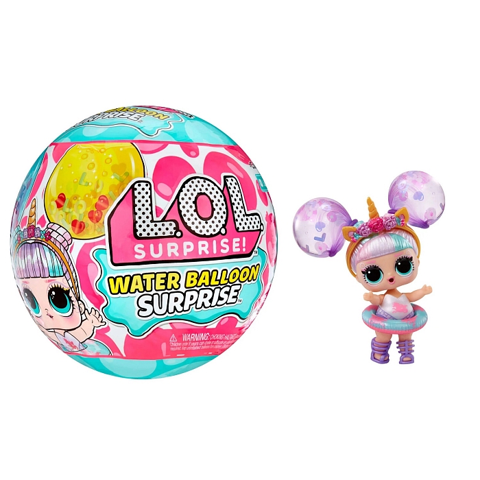 ЛОЛ СЮРПРАЙЗ Кукла в шаре Water Balloon с аксессуарами L.O.L. SURPRISE!