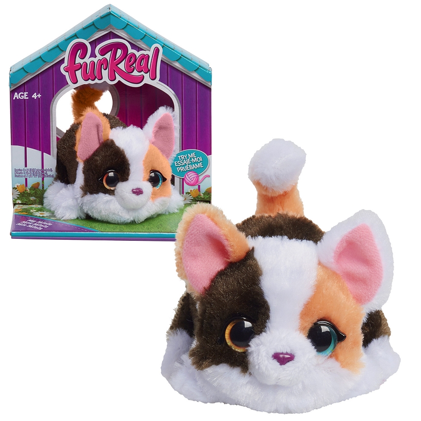 Фурриал Френдс. Интерактивная игрушка Мини-кошка 11 см. FurReal Friends